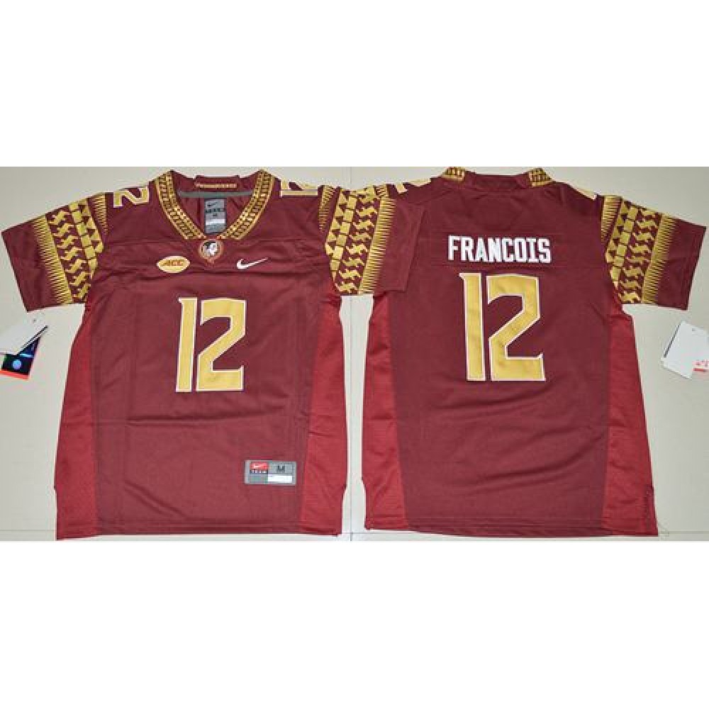 Seminoles #12 Deondre Francois Red Limited Stitched Youth NCAA Jersey