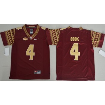 Seminoles #4 Dalvin Cook Red Stitched Youth NCAA Jersey Seminoles #4 Dalvin Cook Red Stitched Youth NCAA Jersey
