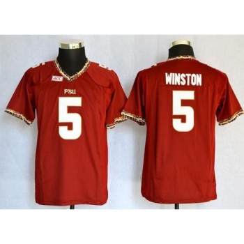 Seminoles #5 Jameis Winston Red Stitched Youth NCAA Jersey Seminoles #5 Jameis Winston Red Stitched Youth NCAA Jersey