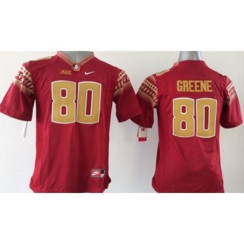 Seminoles #80 Rashad Greene Red Limited Stitched Youth NCAA Jersey Seminoles #80 Rashad Greene Red Limited Stitched Youth NCAA Jersey