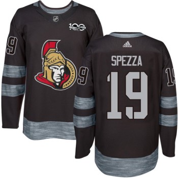 Senators #19 Jason Spezza Black 1917-2017 100th Anniversary Stitched NHL Jersey Senators #19 Jason Spezza Black 1917-2017 100th Anniversary Stitched NHL Jersey