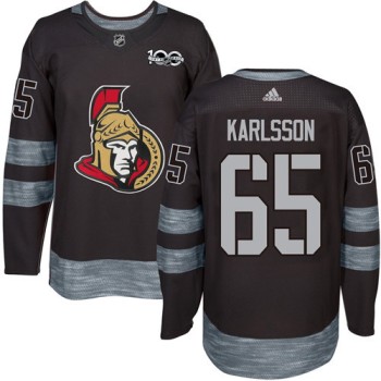 Senators #65 Erik Karlsson Black 1917-2017 100th Anniversary Stitched NHL Jersey Senators #65 Erik Karlsson Black 1917-2017 100th Anniversary Stitched NHL Jersey