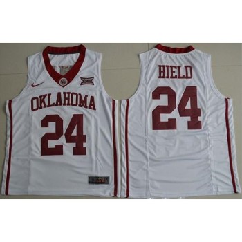 Sooners #24 Buddy Hield White Basketball New XII Stitched NCAA Jersey Sooners #24 Buddy Hield White Basketball New XII Stitched NCAA Jersey