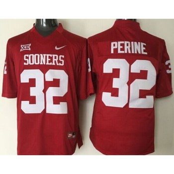 Sooners #32 Samaje Perine Red XII Stitched NCAA Jersey Sooners #32 Samaje Perine Red XII Stitched NCAA Jersey