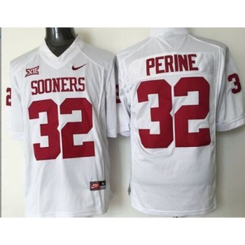 Sooners #32 Samaje Perine White XII Stitched NCAA Jersey Sooners #32 Samaje Perine White XII Stitched NCAA Jersey