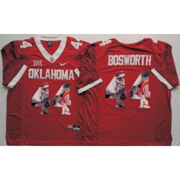 Sooners #44 Brian Bosworth Red Player Fashion Stitched NCAA Jersey Sooners #44 Brian Bosworth Red Player Fashion Stitched NCAA Jersey