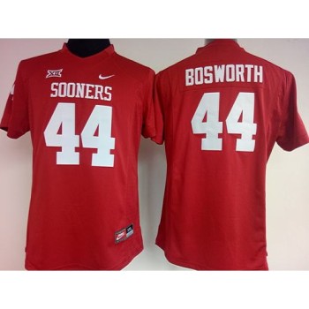 Sooners #44 Brian Bosworth Red Women's Stitched NCAA Jersey Sooners #44 Brian Bosworth Red Women's Stitched NCAA Jersey