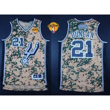Spurs #21 Tim Duncan Camo Finals Patch Stitched NBA Jersey Spurs #21 Tim Duncan Camo Finals Patch Stitched NBA Jersey