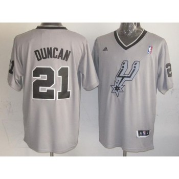 Spurs #21 Tim Duncan Grey 2013 Christmas Day Swingman Stitched NBA Jersey Spurs #21 Tim Duncan Grey 2013 Christmas Day Swingman Stitched NBA Jersey