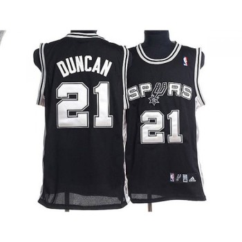 Spurs #21 Tim Duncan Stitched Black NBA Jersey Spurs #21 Tim Duncan Stitched Black NBA Jersey
