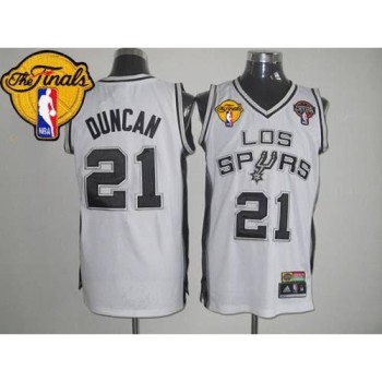 Spurs #21 Tim Duncan White Latin Nights Finals Patch Stitched NBA Jersey Spurs #21 Tim Duncan White Latin Nights Finals Patch Stitched NBA Jersey