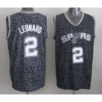 Spurs #2 Kawhi Leonard Black Crazy Light Stitched NBA Jersey Spurs #2 Kawhi Leonard Black Crazy Light Stitched NBA Jersey