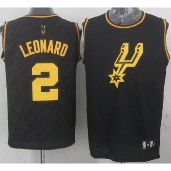 Spurs #2 Kawhi Leonard Black Precious Metals Fashion Stitched NBA Jersey Spurs #2 Kawhi Leonard Black Precious Metals Fashion Stitched NBA Jersey