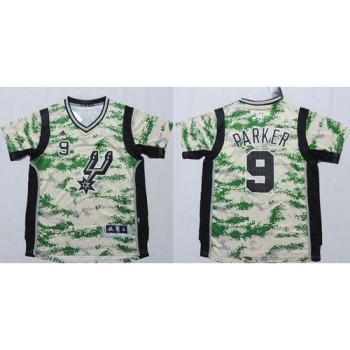 Spurs #9 Tony Parker Camo Pride Stitched NBA Jersey Spurs #9 Tony Parker Camo Pride Stitched NBA Jersey