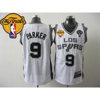Spurs #9 Tony Parker White Latin Nights Finals Patch Stitched NBA Jersey Spurs #9 Tony Parker White Latin Nights Finals Patch Stitched NBA Jersey