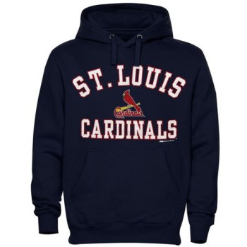 St.Louis Cardinals Fastball Fleece Pullover Navy Blue MLB Hoodie St.Louis Cardinals Fastball Fleece Pullover Navy Blue MLB Hoodie