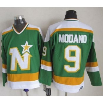 Stars #9 Mike Modano Stitched Green CCM Throwback NHL Jersey Stars #9 Mike Modano Stitched Green CCM Throwback NHL Jersey