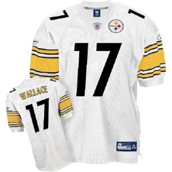Steelers #17 Mike Wallace White Stitched Youth NFL Jersey Steelers #17 Mike Wallace White Stitched Youth NFL Jersey