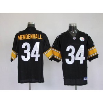 Steelers #34 Rashard Mendenhall Black Color Stitched Youth NFL Jersey Steelers #34 Rashard Mendenhall Black Color Stitched Youth NFL Jersey