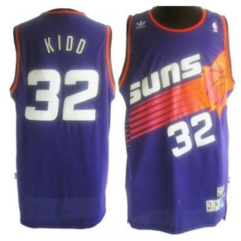 Suns #32 Jason Kidd Purple Throwback Stitched NBA Jersey Suns #32 Jason Kidd Purple Throwback Stitched NBA Jersey