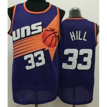 Suns #33 Grant Hill Purple Throwback Stitched NBA Jersey Suns #33 Grant Hill Purple Throwback Stitched NBA Jersey