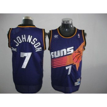 Suns #7 K Johnson Throwback Purple Stitched NBA Jersey Suns #7 K Johnson Throwback Purple Stitched NBA Jersey
