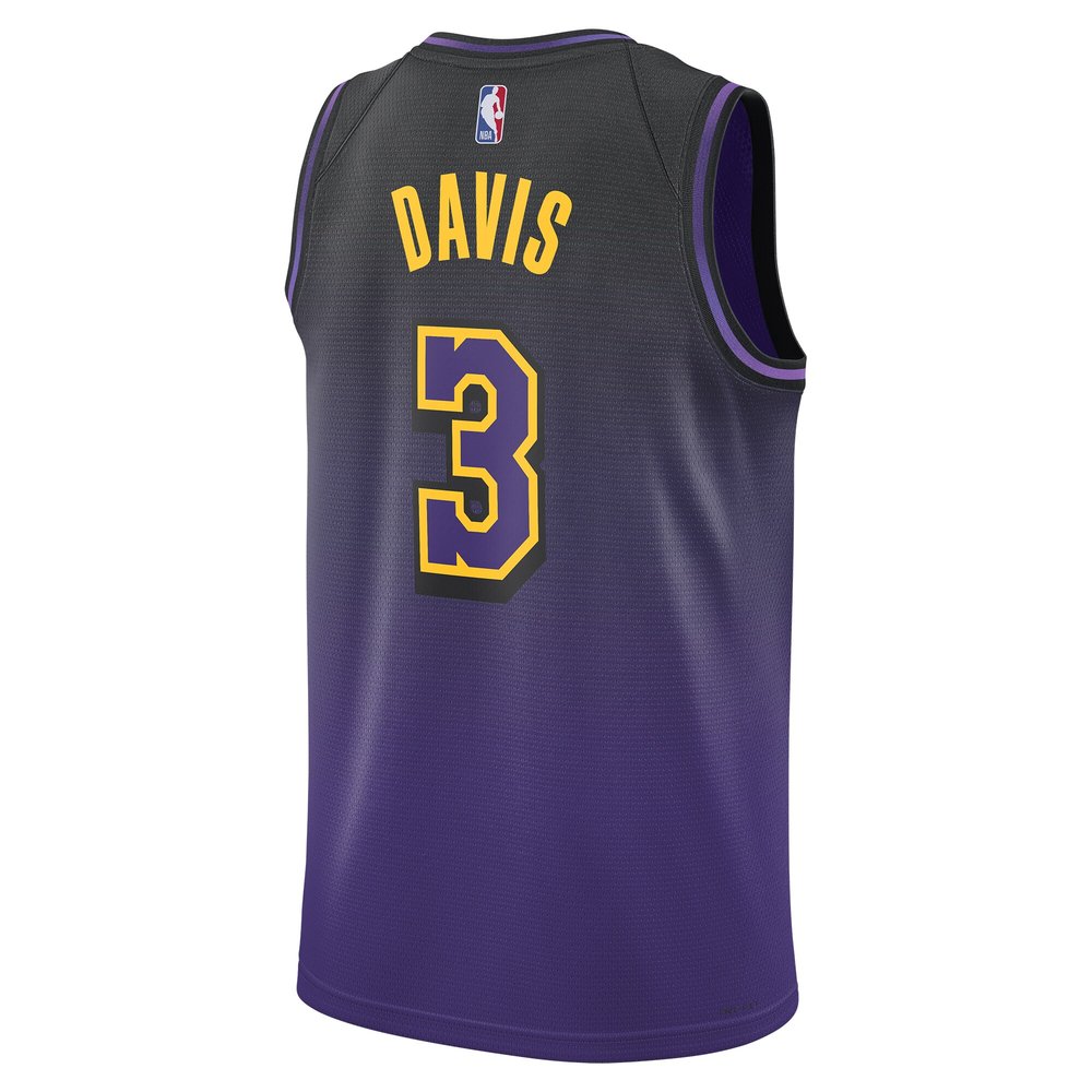 Unisex Los Angeles Lakers #3 Anthony Davis Purple 2024/25 Swingman Player City Edition Jersey Unisex Los Angeles Lakers #3 Anthony Davis Purple 2024/25 Swingman Player City Edition Jersey