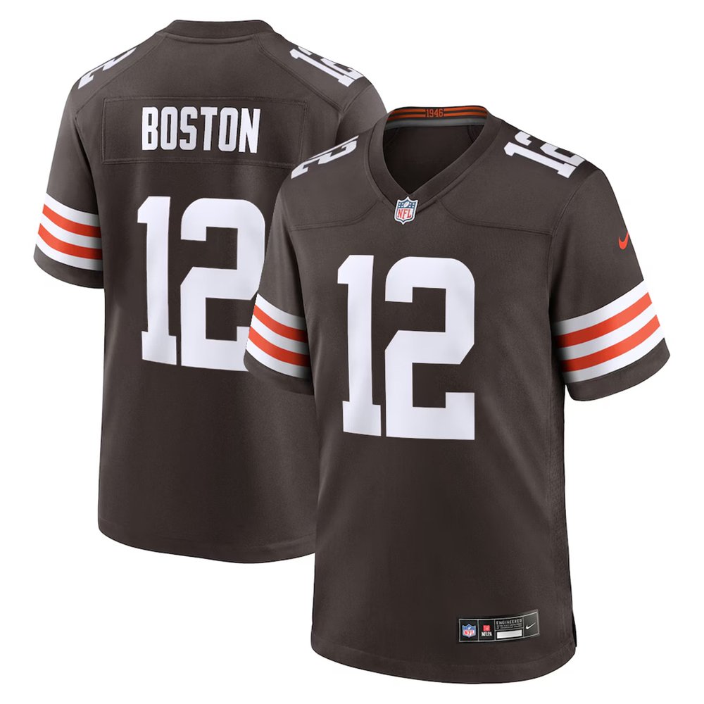 Youth Cleveland Browns Denzel Boston Brown 2026 NFL Draft Game Jersey