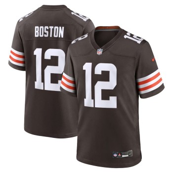 Men's Cleveland Browns Denzel Boston Brown 2026 NFL Draft Game Jersey