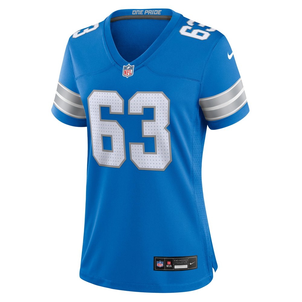 Women's Detroit Lions Duke Clemens  Blue Game Jersey Women's Detroit Lions Duke Clemens  Blue Game Jersey