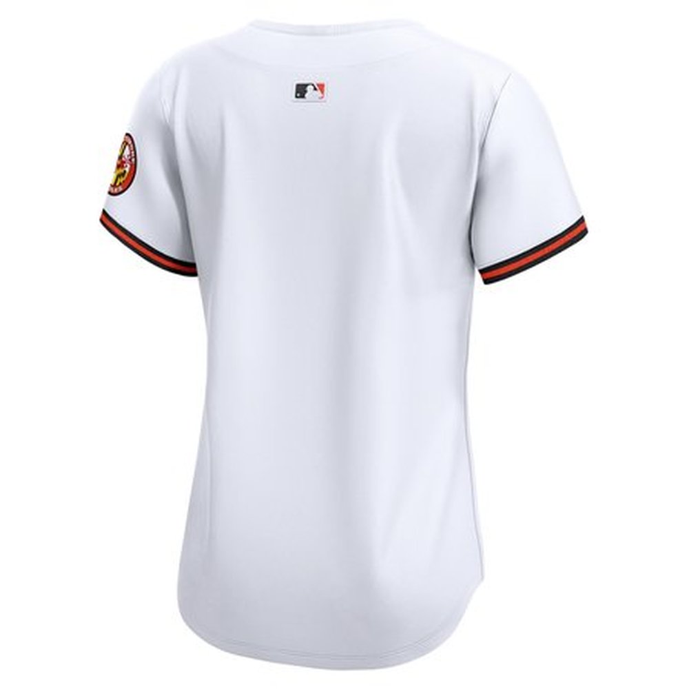 Women's Baltimore Orioles White Home Limited Jersey Women's Baltimore Orioles White Home Limited Jersey