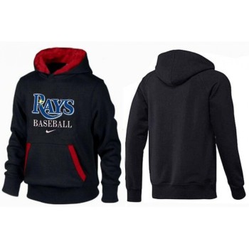 Tampa Bay Rays Pullover Hoodie Black & Red Tampa Bay Rays Pullover Hoodie Black & Red