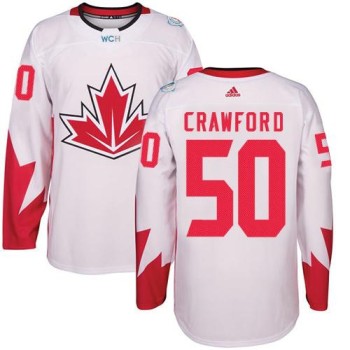 Team CA. #50 Corey Crawford White 2016 World Cup Stitched NHL Jersey Team CA. #50 Corey Crawford White 2016 World Cup Stitched NHL Jersey