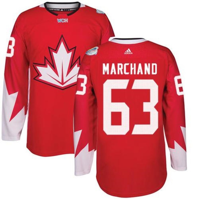 Team CA. #63 Brad Marchand Red 2016 World Cup Stitched NHL Jersey Team CA. #63 Brad Marchand Red 2016 World Cup Stitched NHL Jersey