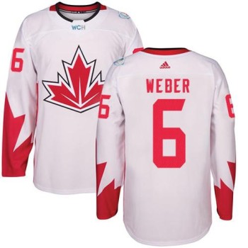 Team CA. #6 Shea Weber White 2016 World Cup Stitched NHL Jersey Team CA. #6 Shea Weber White 2016 World Cup Stitched NHL Jersey