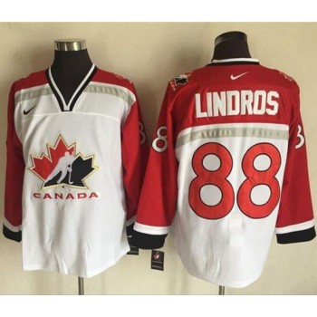 Team CA. #88 Eric Lindros White/Red Throwback Stitched NHL Jersey Team CA. #88 Eric Lindros White/Red Throwback Stitched NHL Jersey