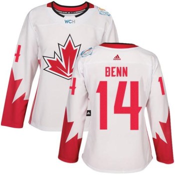 Team Canada #14 Jamie Benn White 2016 World Cup Women's Stitched NHL Jersey Team Canada #14 Jamie Benn White 2016 World Cup Women's Stitched NHL Jersey