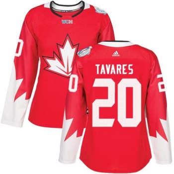 Team Canada #20 John Tavares Red 2016 World Cup Women's Stitched NHL Jersey Team Canada #20 John Tavares Red 2016 World Cup Women's Stitched NHL Jersey