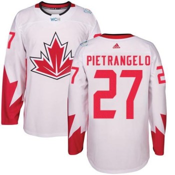 Team Canada #27 Alex Pietrangelo White 2016 World Cup Stitched Youth NHL Jersey Team Canada #27 Alex Pietrangelo White 2016 World Cup Stitched Youth NHL Jersey