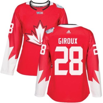 Team Canada #28 Claude Giroux Red 2016 World Cup Women's Stitched NHL Jersey Team Canada #28 Claude Giroux Red 2016 World Cup Women's Stitched NHL Jersey