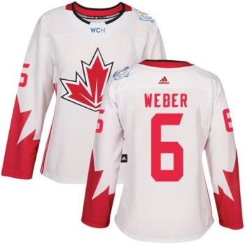 Team Canada #6 Shea Weber White 2016 World Cup Women's Stitched NHL Jersey Team Canada #6 Shea Weber White 2016 World Cup Women's Stitched NHL Jersey