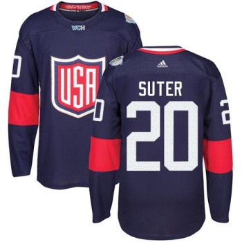 Team USA #20 Ryan Suter Navy Blue 2016 World Cup Stitched NHL Jersey Team USA #20 Ryan Suter Navy Blue 2016 World Cup Stitched NHL Jersey