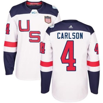 Team USA #4 John Carlson White 2016 World Cup Stitched NHL Jersey Team USA #4 John Carlson White 2016 World Cup Stitched NHL Jersey