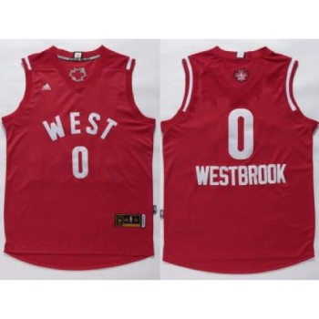 Thunder #0 Russell Westbrook Red 2016 All Star Stitched NBA Jersey Thunder #0 Russell Westbrook Red 2016 All Star Stitched NBA Jersey