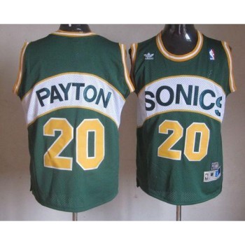 Thunder #20 Gary Payton Green Seattle SuperSonics Style Stitched NBA Jersey Thunder #20 Gary Payton Green Seattle SuperSonics Style Stitched NBA Jersey