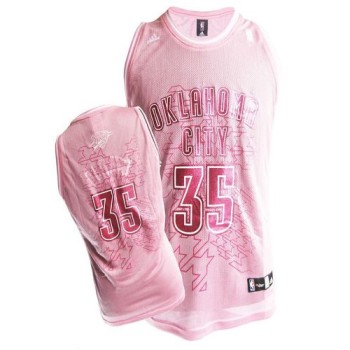 Thunder #35 Kevin Durant Pink Women Fashion Stitched NBA Jersey Thunder #35 Kevin Durant Pink Women Fashion Stitched NBA Jersey