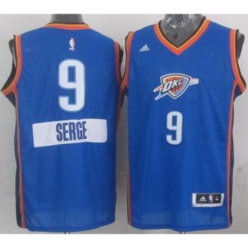Thunder #9 Serge Ibaka Blue 2014-15 Christmas Day Stitched NBA Jersey Thunder #9 Serge Ibaka Blue 2014-15 Christmas Day Stitched NBA Jersey