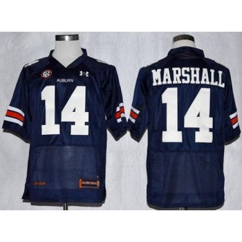 Tigers #14 Nick Marshall Blue Stitched NCAA Jersey Tigers #14 Nick Marshall Blue Stitched NCAA Jersey