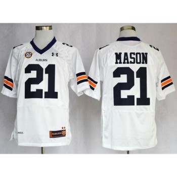 Tigers #21 Tre Mason White Stitched NCAA Jersey Tigers #21 Tre Mason White Stitched NCAA Jersey