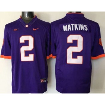 Tigers #2 Sammy Watkins Purple Limited Stitched NCAA Jersey Tigers #2 Sammy Watkins Purple Limited Stitched NCAA Jersey
